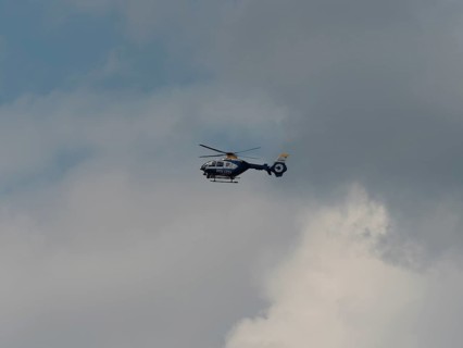Police helicopter