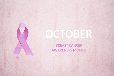National Breast Cancer Awareness Month concept