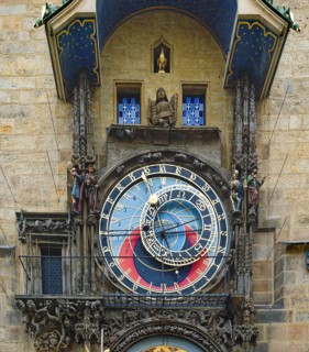 Prague Town Hall Clock