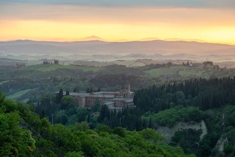 Abbey Abbazia di Monte Oliveto Maggiore