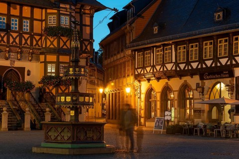 Neo-Gothic benefactor's fountain