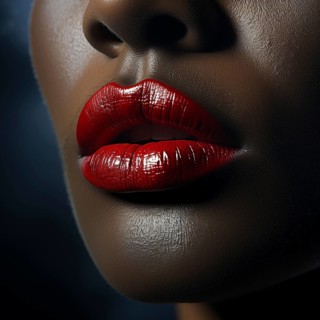 Close-up of a woman's lips