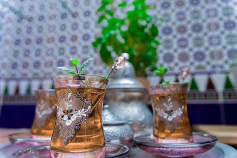 Moorish tea with mint