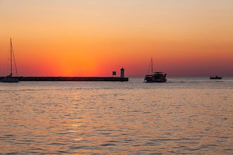 Harbour entrance