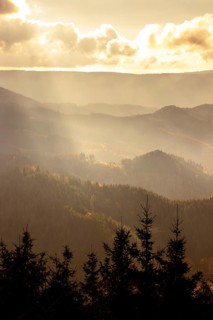 Autumn view from the Buchkopf