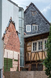 Historic dilapidated dwellings for demolition
