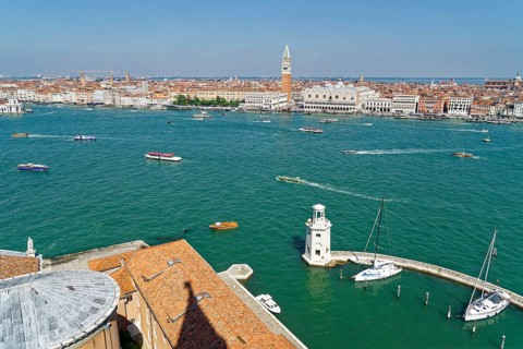 View of the Giudecca Canal