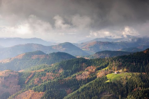 Autumn view from the Buchkopf