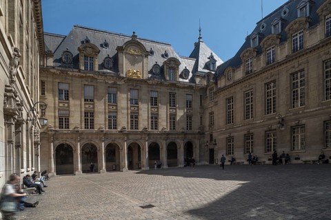 Courtyard of the Sorbonne