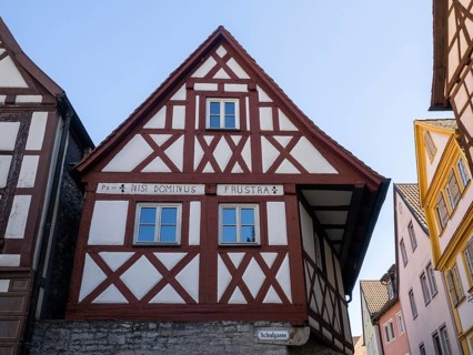 Half-timbered building