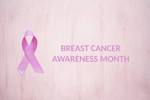 National Breast Cancer Awareness Month concept