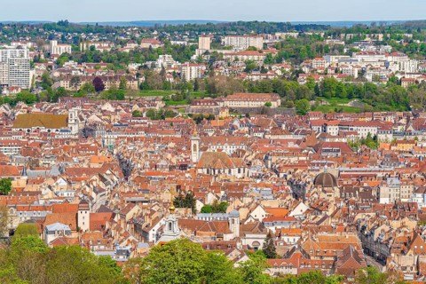 City centre of Besancon