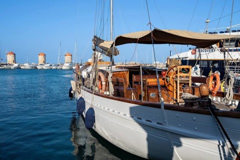 Mandraki Harbour