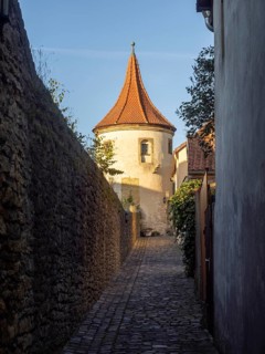 Part of the old town wall