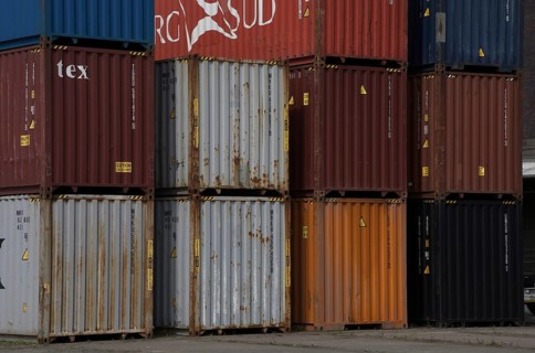 Container in Berlin Westhafen