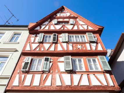Half-timbered building