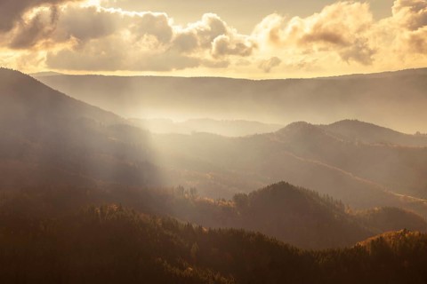 Autumn view from the Buchkopf