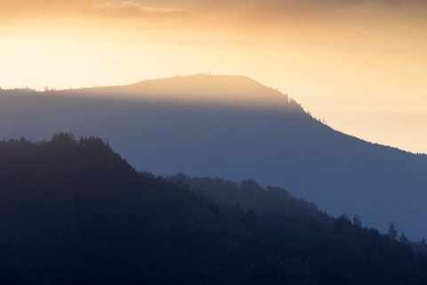 Sunset on a November evening