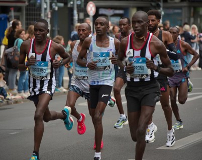 Berlin Marathon 2023 at kilometre 25