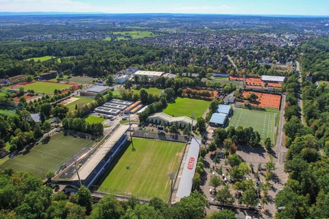 Gazi Stadium on the Waldau
