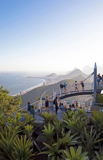 Viewing platform on Sugar Loaf Mountain