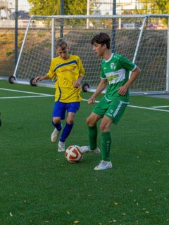 Football match for children and youth team