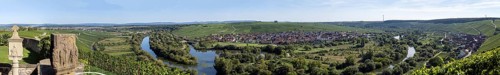 View from Vogelsburg Castle on the Main Loop