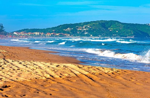 Tucuns beach in Buzios on a sunny summer afternoon
