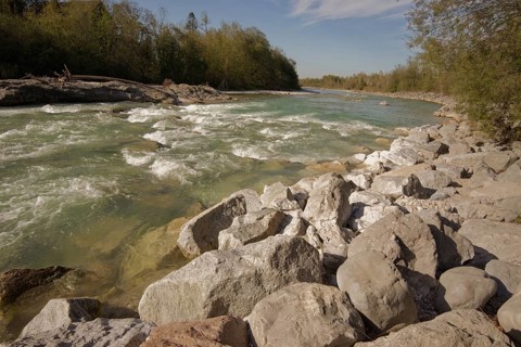 Isar near Lenggries