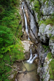 Hallstatt waterfall