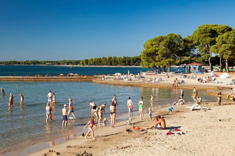Beach of Umag