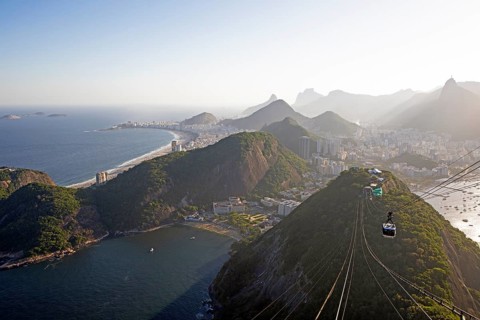 Cable car to Sugar Loaf Mountain