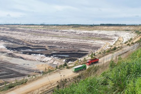 Garzweiler opencast lignite mine