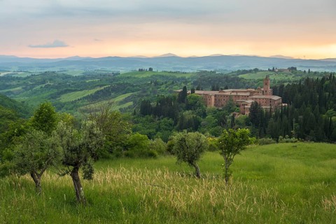 Abbey Abbazia di Monte Oliveto Maggiore