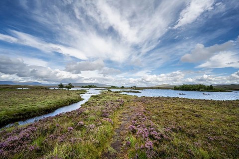 View over Loch Ba