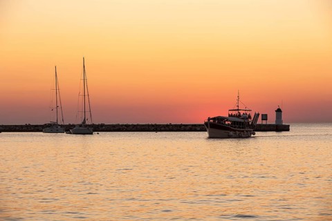 Harbour entrance