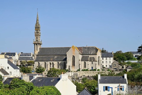 Church of St. Paul-Aurelien in Lampaul