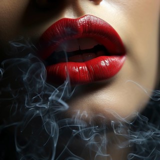 Close-up of a woman's lips