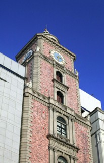 Clock Tower of Casa d'Angela Wedding Hall Yokohama city Kanagawa Japan Asia