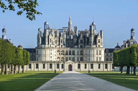 The royal French Renaissance Chateau de Chambord