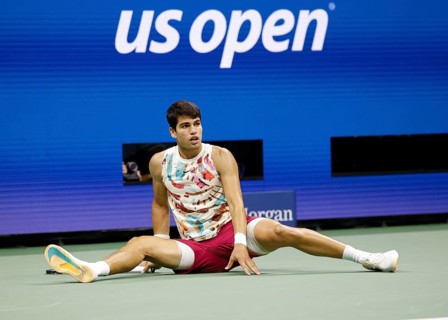 Tennisspieler Carlos Alcatraz