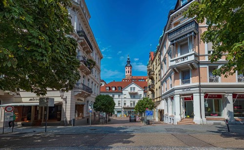 Sophienstrasse and Sonnenplatz in Baden-Baden