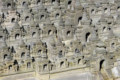 Detail of a temple in the Ganesha kingdom