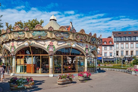 Champ de Mars of Colmar in Alsace