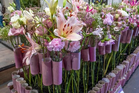 Thematic flower arrangements on various feelings and themes