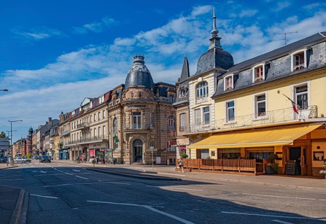 Rue Kleber of Colmar in Alsace