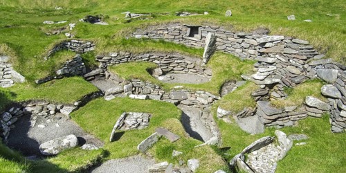 Iron Age wheelhouse at Jarlshof