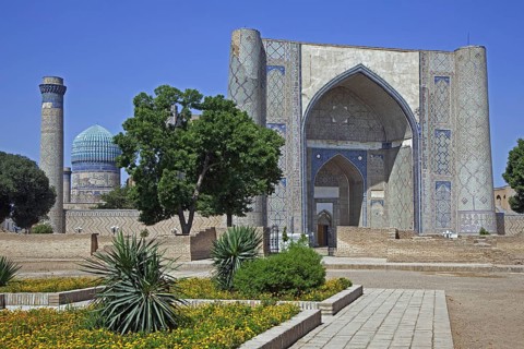 Portal of the Bibi-Khanym Mosque