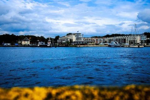 Retirement home on the Priewall peninsula near Travemuende