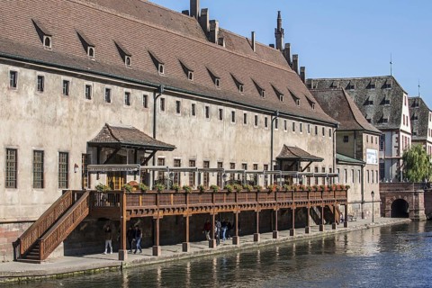The medieval Old Custom's House